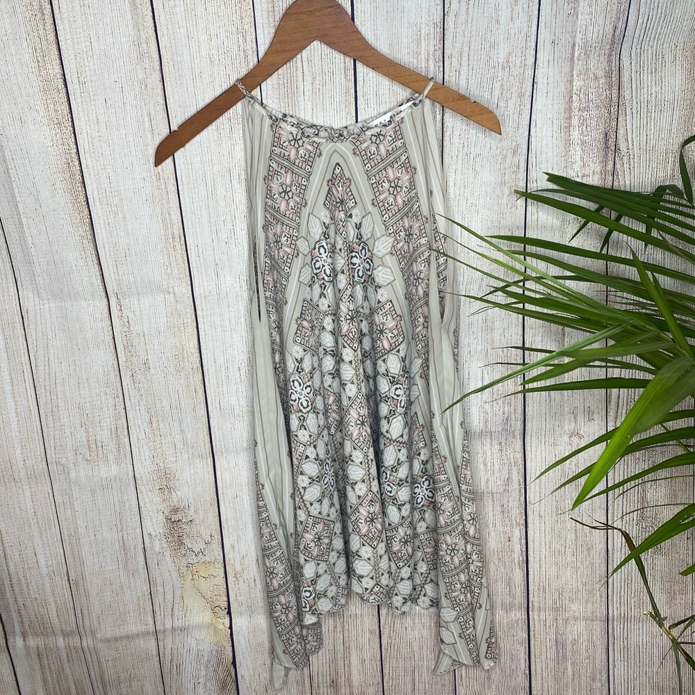 Summer patterned tunic